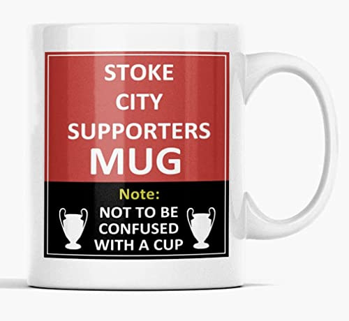 Stoke City Football Club Supporters Rival Team Joke Funny new and Easy Office Tea and Coffee Mug Gift