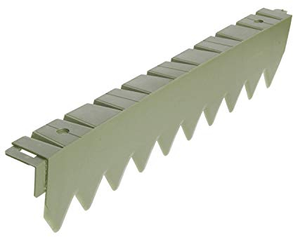 Bellissa Bordure de pelouse confort 50 cm sans bord, en plastique, flexible, bordure de plate-bande, limitation, parterre de Gartenwelt Riegelsberger