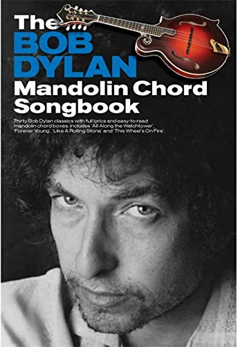 The Bob Dylan Mandolin Chord Songbook. Sheet Music for Mandolin(with Chord Boxes)