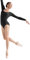 Bloch Damen Lepsi Long Sleeve Leotard Langarm-Trikot, Schwarz, Large