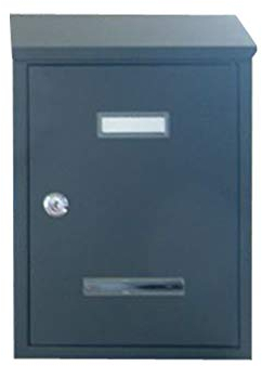 Alubox CASSETTA POSTALE POSTA BUCA LETTERE PRIMA MAXI colore GRIGIO GHISA