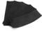 sourcing map 5 Stück Schwarz Schaum Anti Vibrations Nummernschild Pads Aufkleber für Auto