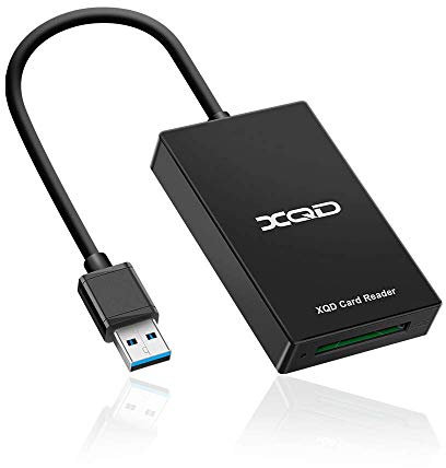 USB 3.0 XQD Card Reader, XQD Memory Card Reader, Compatible with Sony G/M Series USB Mark XQD Cards, Lexar 2933x/1400x USB Mark XQD Cards