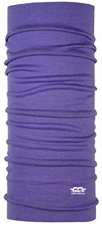 P.A.C. Merino Wolle Multifunktionstuch, Unisex | Weiche Merinowolle reguliert die Temperatur, wärmt im Winter und kühlt im Sommer