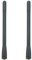 Kenwood KRA-27 Antena helicoidal VHF para Kenwood TK2140 TK2160 TK2170 TK2307 TK5210 Antena VHF de radio portátil 2 unidades
