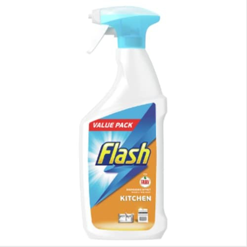 Flash Deep Clean & Hygiene Antibacterial Kitchen Cleaning Spray 750ML x Case of 10