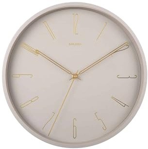 Karlsson Belle Numbers Wall Clock 35cm - Warm grey