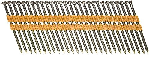 3 x .131 Inch (10d) 21 Degree - Plastic Collated - Bright Coated, Vinyl Coated Framing Nail- Small Box ~420 Nails