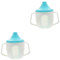 SAFIGLE 2pcs Toddler Trainer Sippy Cup Boys and Girls Drinking Cup Easy to Grip Leakproof
