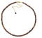 SIMPLÍ BASIC Natural Healing Gemstone 4mm Bead Necklace | Men's Necklaces Anxiety Necklace Men for Stress Relief Gifts for Women Crystal Jewellery (Tiger Eye)