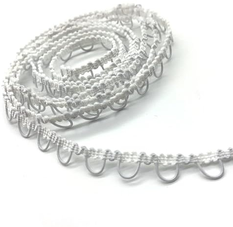 Elastisches Band für Hochzeiten 9m Elastische Kordel für Näharbeiten, Knopflochverzierung, Damenmode, DIY-Projekte und Mehr