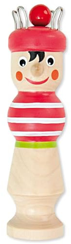 Frida's Wollhaus Rico Design Strickliesel Holz Wolle Basteln Kinder Geschenk Handarbeit 6 Motive (Karl)