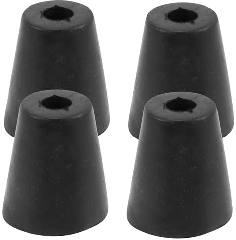 Yardenfun 4pcs Speaker Feet Rubber Pads Isolation Stands for Amplifier Speaker Pad Protector Non Slip