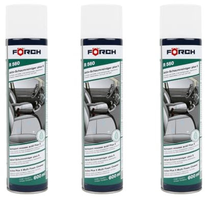3 Stück Förch Aktiv-Schaumreiniger Plus 5 R560 – Vielseitiger Schaumreiniger für hartnäckige Verschmutzungen (600 ml)