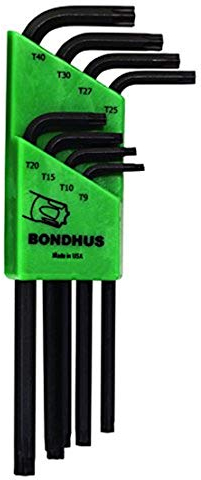 Bondhus Winkelschlüssel-Satz Star Tamper Resistant TR-TL8 Torx, 8-teilig, 32434