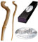 The Noble Collection - Viktor Krum Character Wand - 14in (35cm) Wizarding World Wand with Name Tag - Harry Potter Film Set Movie Props Wands