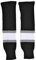 SHERWOOD - Erwachsenen Hockeystutzen Los Angeles NHL Senior I Schienbeinschutz I Stutzen für Hockeyspieler I ideale Passform I 100% Polyester, Schwarz/Grau/Weiß