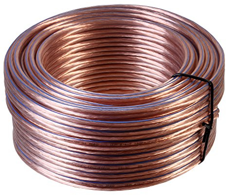 Misterhifi kabel, hifi-zubehör & mehr 10 m Lautsprecherkabel 2 x 4,0 mm², Litze: 2 x 132 x 0,2 mm, transparent, 99,99% OFC Kupfer Made in Germany