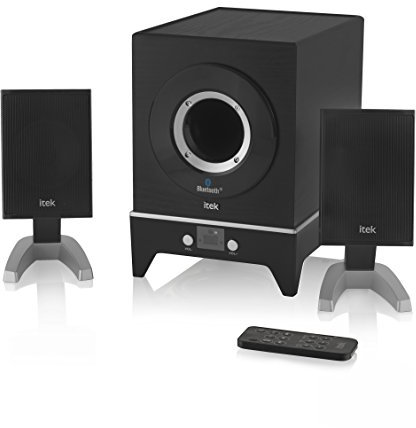Itek Bluetooth Multimedia 2.1 Speaker System - Black