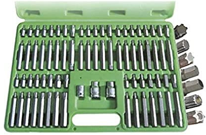 JBM 52550 - Pack de 74 Piezas para Tornillos de 12 Cantos Hexagonal