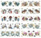 Ideen mit Herz Transparent-Sticker, 10 Bogen à 10cm x 30cm | Bunte Aufkleber zum Basteln & Dekorieren (Nostalgie)