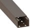 Cable Coach L4060BR1 Kabelkanal (mit Montagelochung im Boden) 40x60 mm, Länge 1 m, Braun