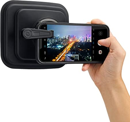 PROfezzion Capucha para Lente de Cámara Anti-Reflejo Capucha del Teléfono Universal para iPhone 15 15 Plus 15 Pro MAX 14 13 12 11 X XR XS Kit de Fotografía Silicona Negro