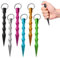 AVCXEC 6 Stück Kubotan, Kubotan Selbstverteidigung, Selbstverteidigung Waffen Legal, Druckverstärker Schlüsselanhänger, Verteidigungs Waffen für Frauen Legal, Self Defense Keychain für Notfallhammer