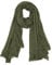 Van Der Rich ® - Schal mit fein gekreppter Oberfläche für Damen und Herren (84-Khaki, One Size)
