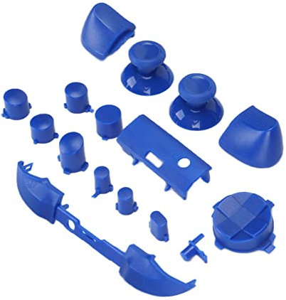 FTVOGUE Xbox Series X|S Controller Button Set, LB RB Trigger, ABS Material, Blue, Controller Accessories, Video Game Accessory Kits, Replacement Handles, Compatible with Xbox Series X|S