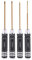 4 Pièces/ensemble 1.5mm 2.0mm 2.5mm 3.0mm Jeu Tournevis Hexagonaux Pour Tournevis Hexagonal En Titane Clé Kit D'outils Pour Multi-axes F Kit Tournevis Allen 1.5mm 2.0mm 2.5mm 3.0mm Jeu Kit
