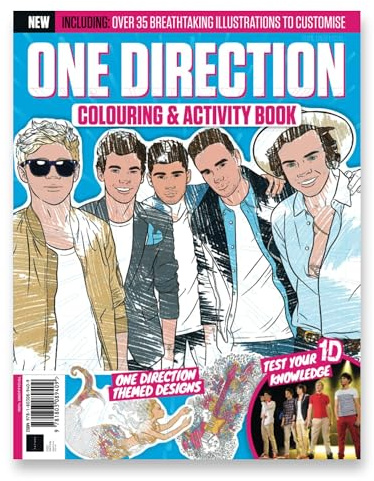 One Direction Coloring & Activity Book: Over 35 Stunning Illustrations to Customise / The Ultimate 1D Fan Gift / Directioners Forever / 100% Unofficial: Over 35 breathtaking illustrations to customise