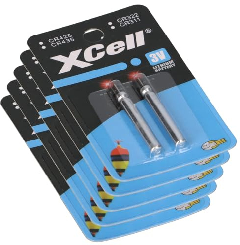 10x XCell Electronics BR435 2er Blister CR435 CR425 CR322 CR311 - Langlebig - Wartungsfrei - Zuverlässig