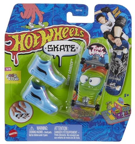 Mini monopatin Hot Wheels. Incluye Zapatos. 10 cm - Modelos Surtidos