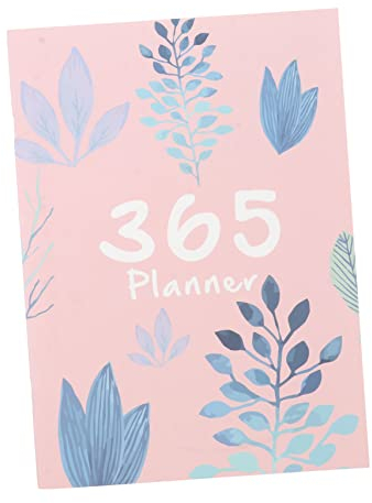 DIKACA 1 2021 Agenda-Buch hand notizbuch 2021 Organizer-Notizbuch schreibwaren schreibheft Geschenkidee Agenda Notizblock A4-Notizbuch Tasche Kalender Notizbuch