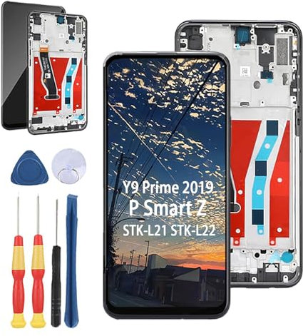 Yuxyiony Nuovo Schermo di Ricambio Per Huawei Y9 Prime 2019/P Smart Z Display LCD Riparazione Dello Schermo e Sostituzione Strumento Accessori.