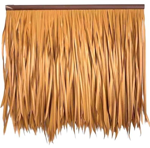 Toit De Chaume De Paille 1pc Toit De Gazon Artificiel, Rouleau De Chaume De Palmier, Rouleau De Paille Artificielle pour Les Décorations De Bar De Fête De Patio De Jardin