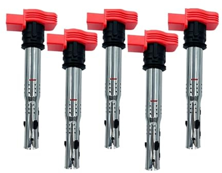 Zündspule 5PCS für VW Käfer Golf Jetta Passat Kaninchen 2,5 L5 UF529 UF575 zündspulenpaket