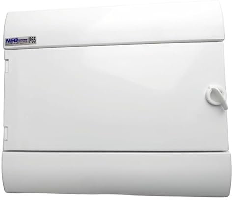 Elektro-Plast Verteilerkasten Unterputz Sicherungskasten Verteilerschrank Abzweigkasten 12 Module 1-reihig IP65 RHp-12/B