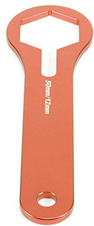 AKLOSIPY Fourche Double Ch 50mm pour Moteur SX WP, clé à Outils de Suspension de Moto (ORANGE)