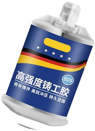 Colla per Colata AB Gomma per Riparare Fori di Sabbia, Pori, Crepe di Acciaio, Ferro, Difetti di Fusione di Alluminio (S)