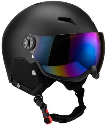 Skihelm mit Brille für Wintersport Und Snowboarden