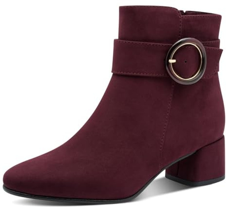 MARCO TOZZI Damen Stiefeletten mit Blockabsatz Elegant