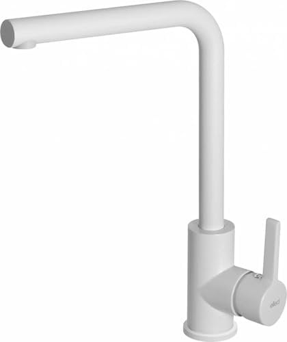 MGKS0168 - Rubinetto per lavello da cucina, monocomando, colore Bianco