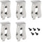 Jingyingtt 5 ganchos de repuesto for cinturón eléctrico de diseño práctico, clips for herramientas, aptos for taladros de impacto Makita.