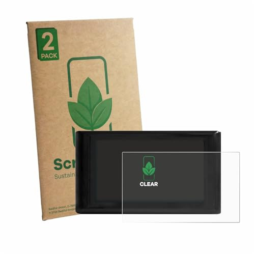 ScreenLeaf 2 Stück Schutzfolie für Luocute S966 [nachhaltiger Displayschutz, Folie, transparent, kratzfest]