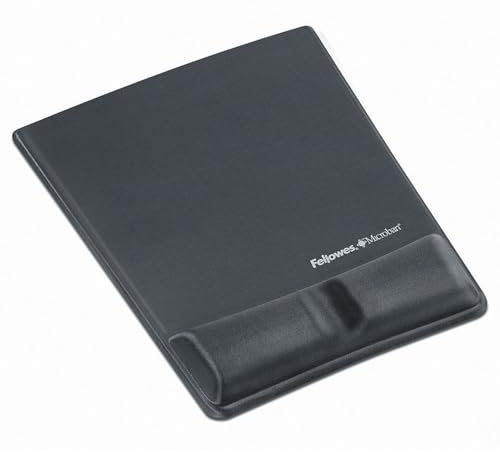 Fellowes Fabrik Mouse Pad/Wrist Support Graphite