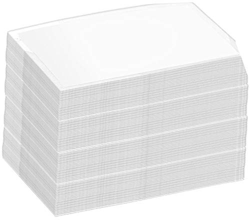 General Office Laminierfolie-Set: 100 Visitenkarten-Laminiertaschen, Stärke 125mic (Super-Sparpack) (Heißlaminier-Folientasche, Folien zum Heißlaminieren, Laminiergerät)