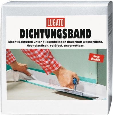 Lugato Silikon Dichtungsband 50 Meter Wand