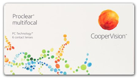 Cooper Vision Proclear - Multifocal (Typ N), 6 Stück/BC 8.7 mm/DIA 14.4 / -6,25 Dioptrien